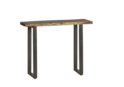 Wellington Acacia Wood Live Edge Modern Console Table