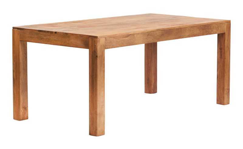 Manila Large 180cm Light Mango Wood Dining Table