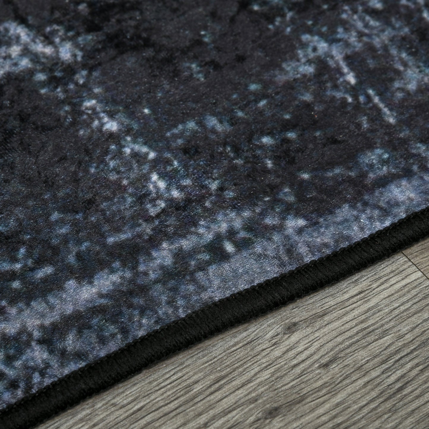 Sero Zino Polypropylene Blue Geometric Area Rug 160 x 230 cm