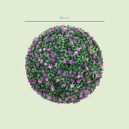 Safiri Difi Set Of 2 Artificial Boxwood Ball Plants For Decorative Use
