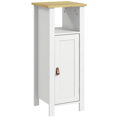 Sasa Bafa Slim Bathroom Storage Cabinet In White