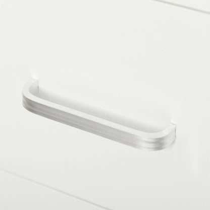 Conono 173cm Wooden White Wood Grain L Shaped Desk With Drawer Shelves And Storage Cabinet