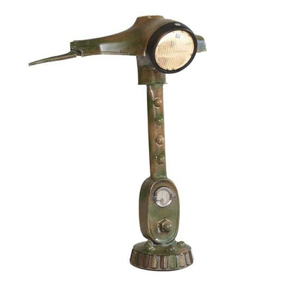 Yllas Industrial Reclaimed Scooter Table Lamp