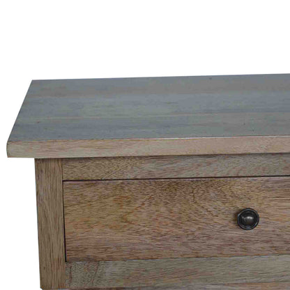 Bevagna Hallway 2 Drawer Mango Wood Console Table