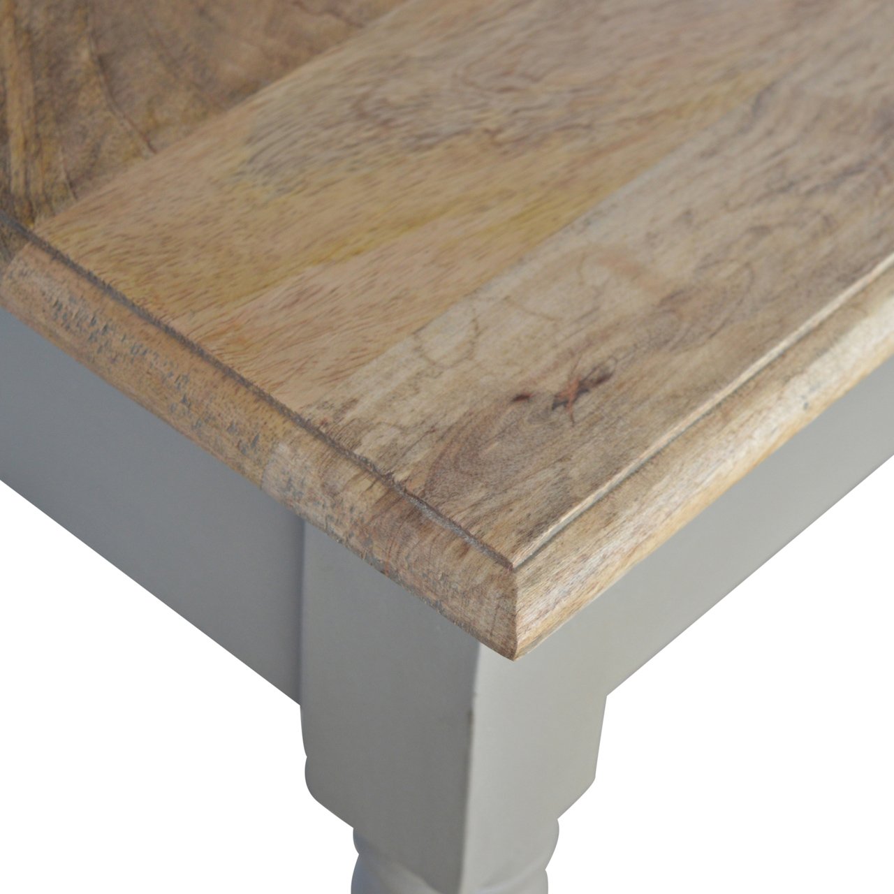 Monteriggioni Grey Hand Painted Writing Desk with Drawer