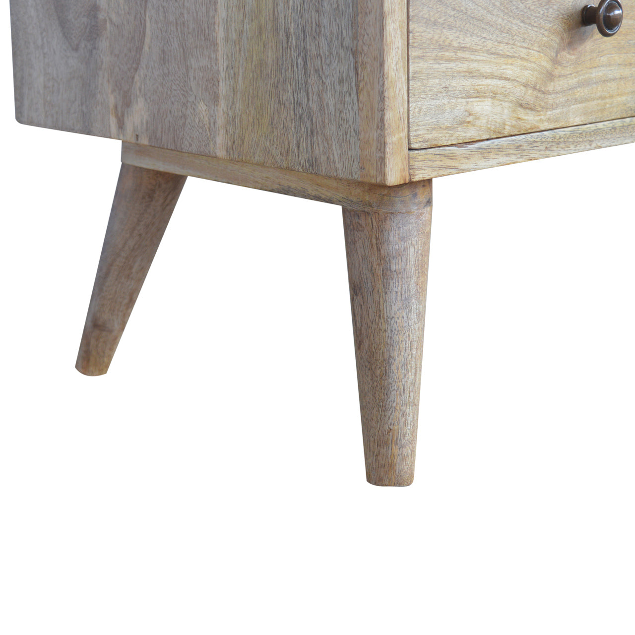 Monticchiello Scandi TV Entertainment Unit 4 Drawers Open Shelves