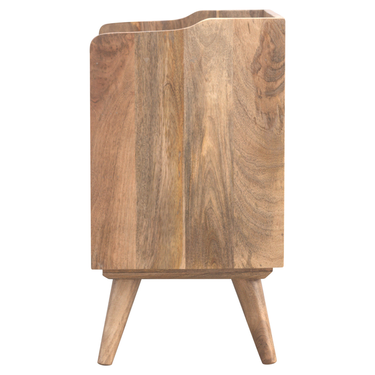 Bagnoregio Mango Wood 3 Drawer Bedside Table