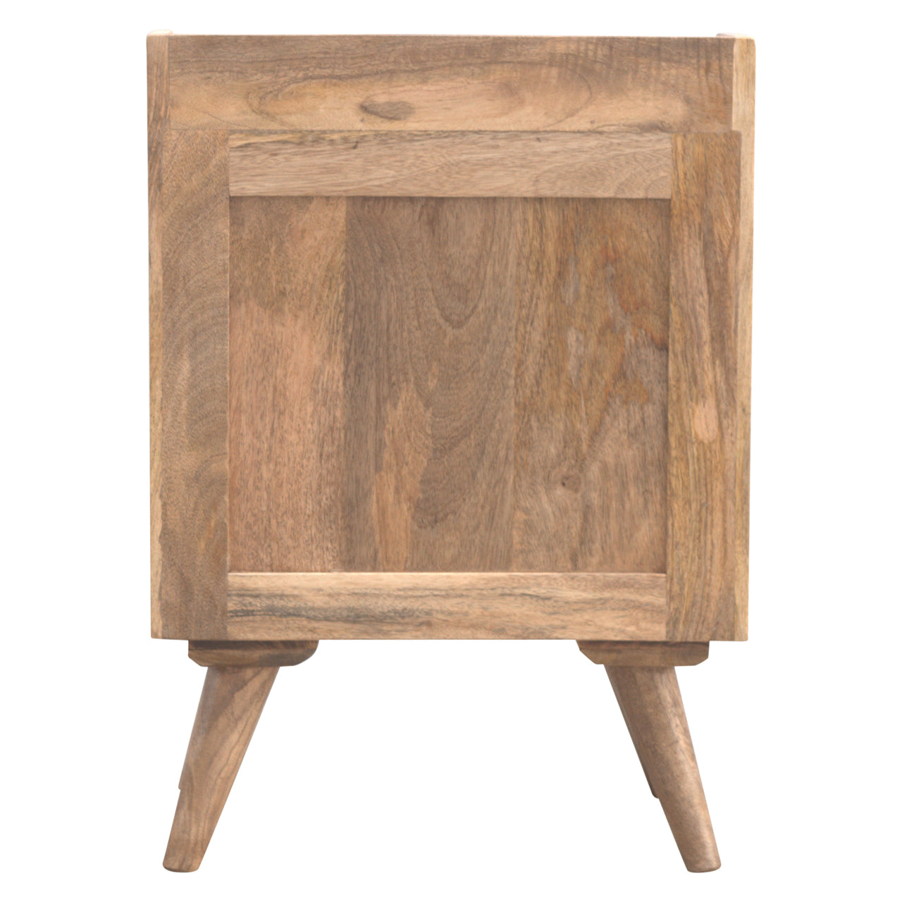 Bagnoregio Mango Wood 3 Drawer Bedside Table