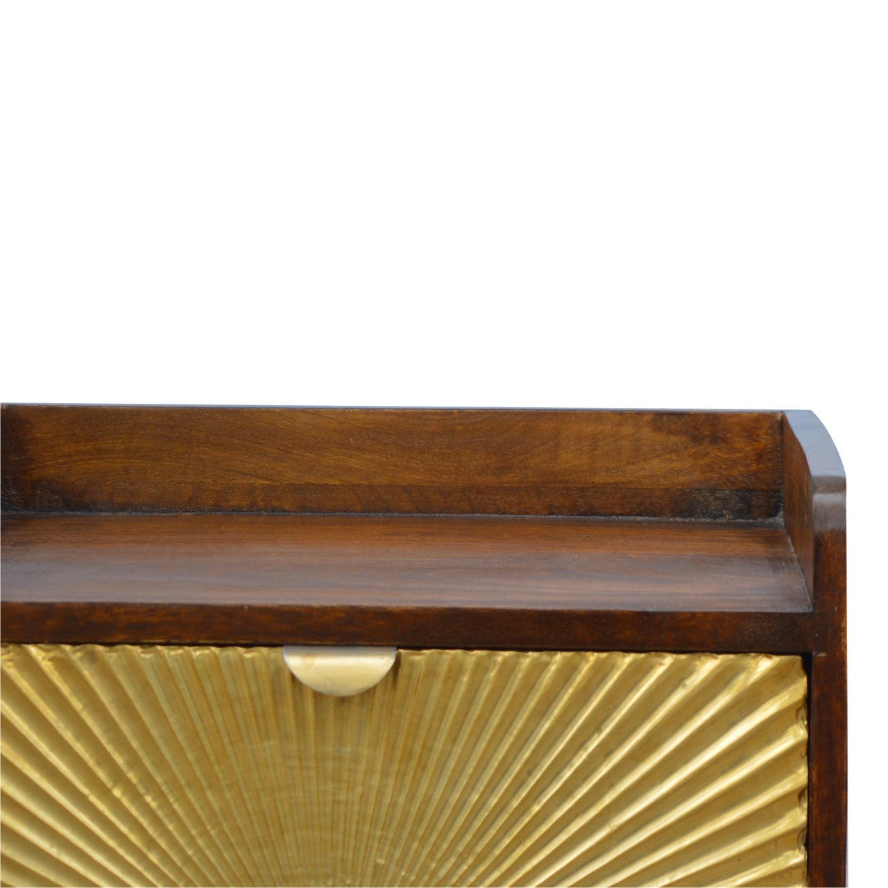 Merano Gold Drawer Bedside Table