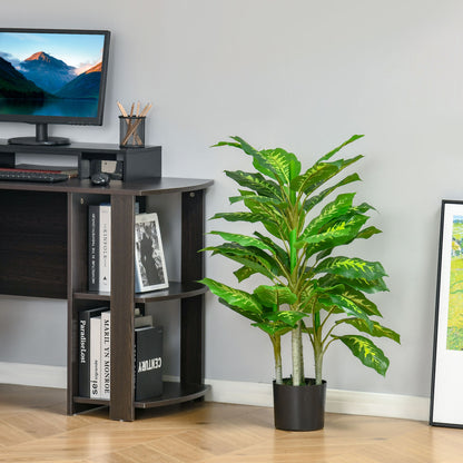 Sumi Lono Set Of 2 Artificial Evergreen Style Trees Supplied In Nursery Pots Green
