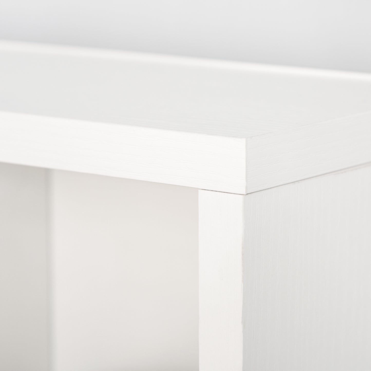 Kerire Wood White Adjustable CD Storage Unit
