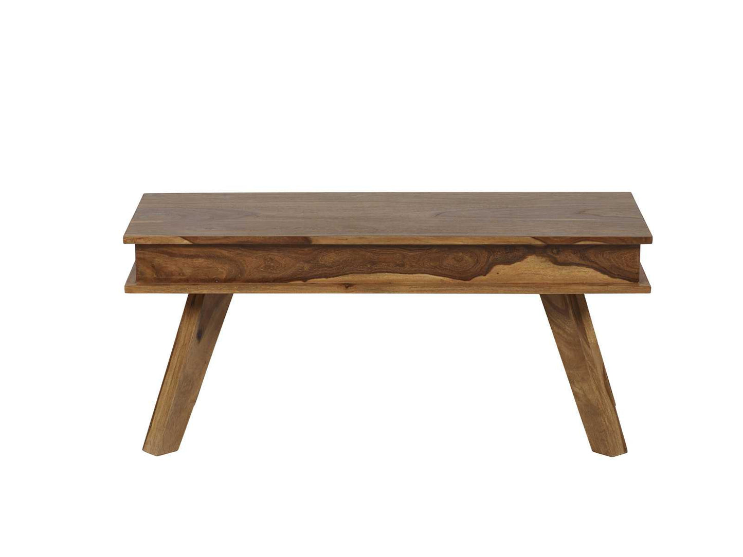 New York 145cm Natural Sheesham Wood Dining Bench
