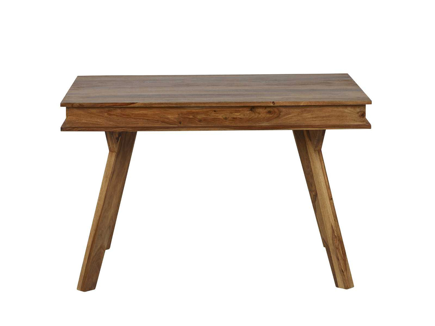 New York 4 Seater Natural Sheesham Wood Modern Dining Table