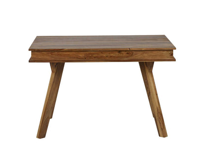 New York 4 Seater Natural Sheesham Wood Modern Dining Table