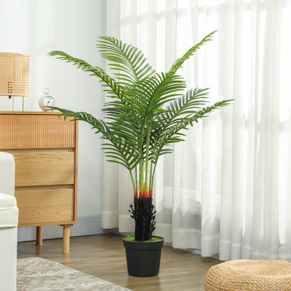 Sule Artificial Areca Palm With Compact Leaf Form In Pot H8 120cm Green