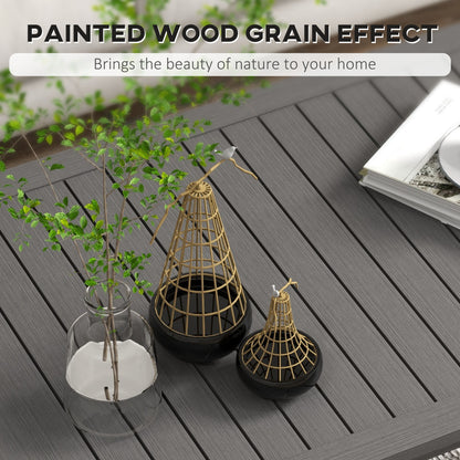 Ninori 100cm Aluminium Brown Outdoor Coffee Table