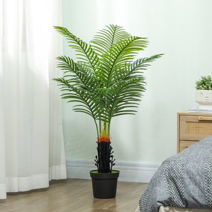 Sule Artificial Areca Palm With Compact Leaf Form In Pot H8 120cm Green