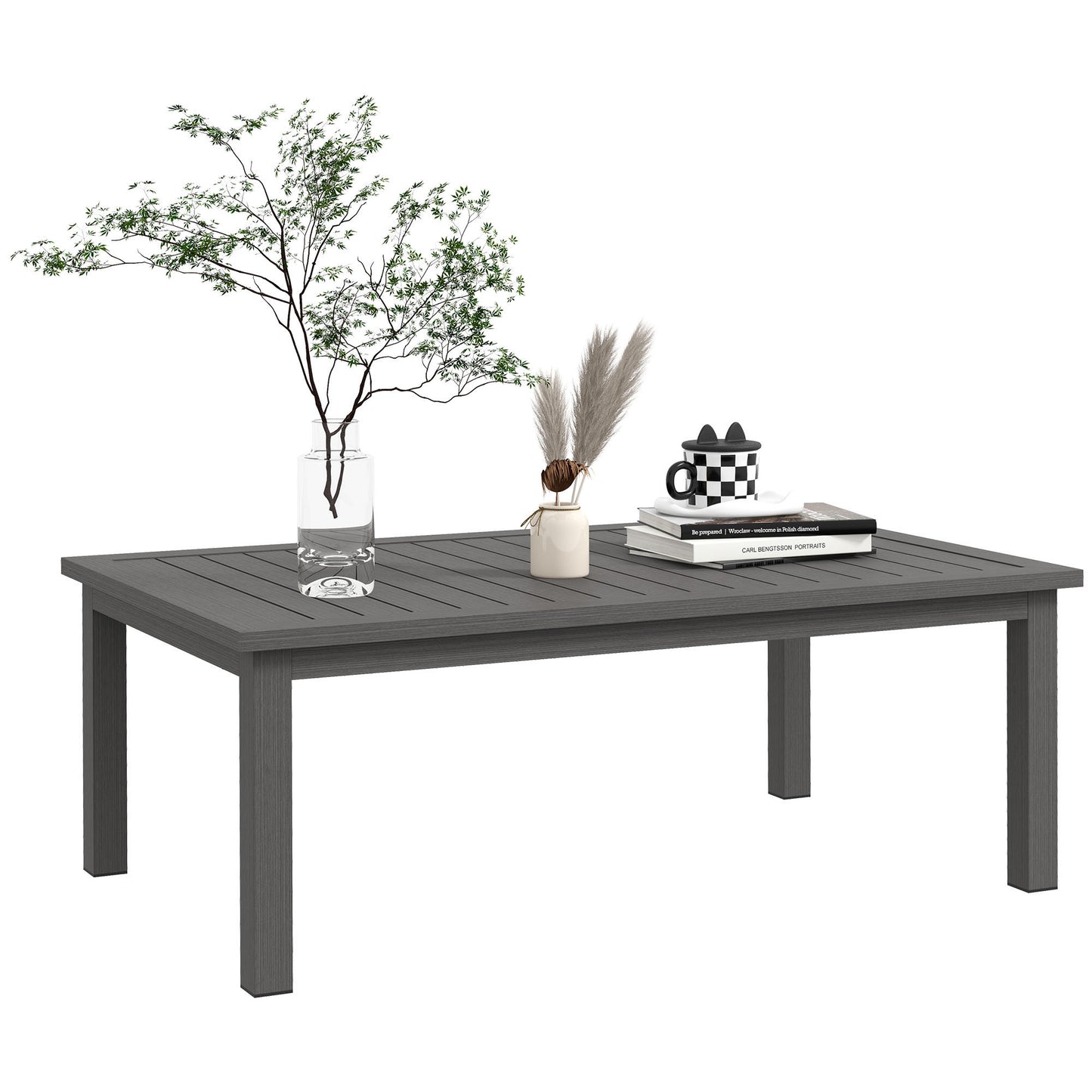 Ninori 100cm Aluminium Brown Outdoor Coffee Table
