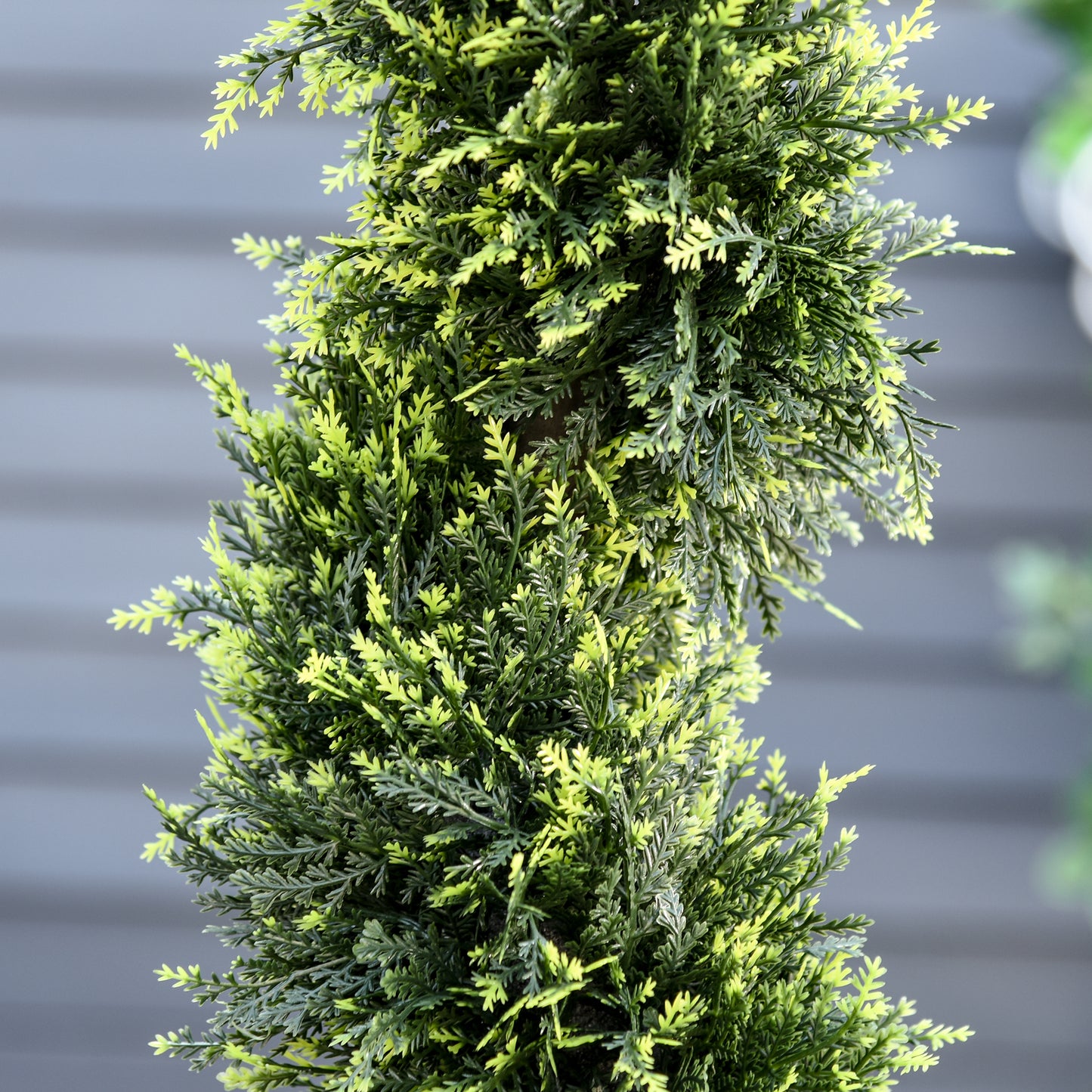 Dinolu Set Of 2 Artificial Spiral ShaFauxd Topiary Trees In Pots For Indoor Workspaces