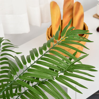 Dimi Keha Pair Of Artificial Palm Style Trees In Pots H8 125cm